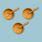 Bamboo Utensil (Bowl + Spoon)
