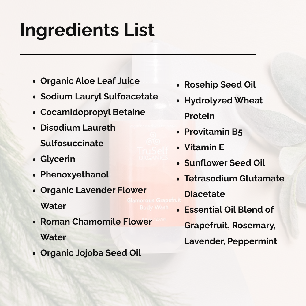 Glamorous Grapefruit Body Wash